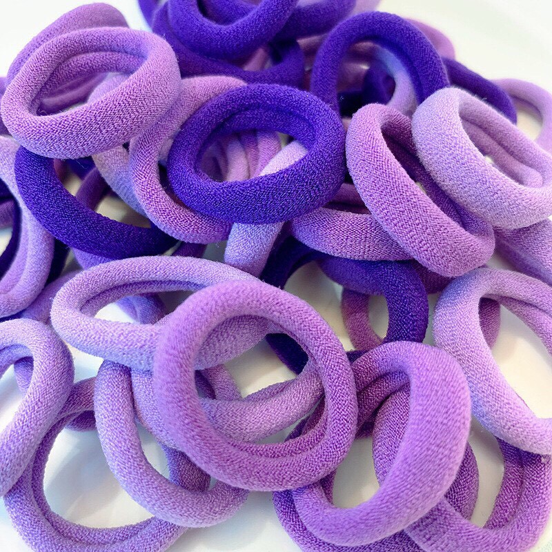 Túi 50 Chun Trơn Màu Sắc Cho Bạn Gái