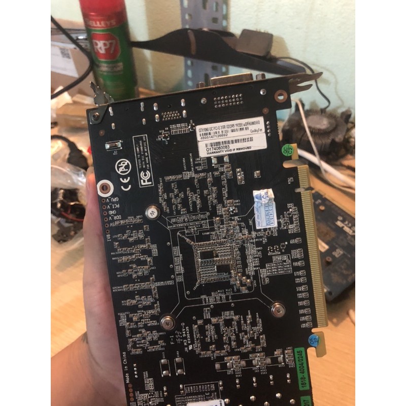 Card màn hình gtx 1060 3gb Galax zin đẹp