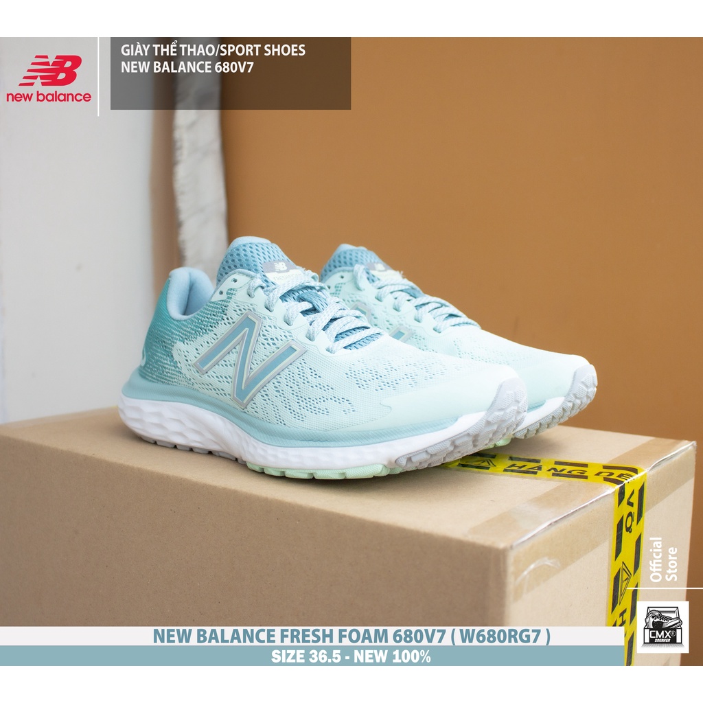 😘  Giày New Balance 680V7 Blue Ocean  - AUTHENTIC 100%