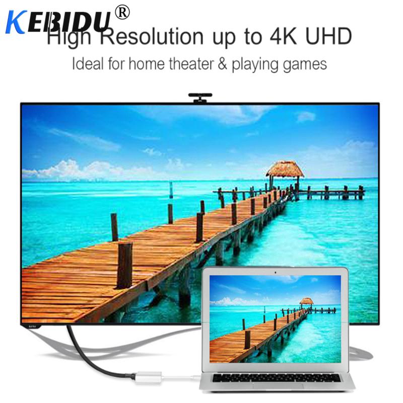 Hub chuyển đổi USB C sang HDMI + cổng sạc Type C + USB 3.0
