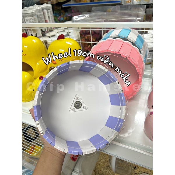 Wheel gỗ ép 19cm < Phiên bản viền mika >