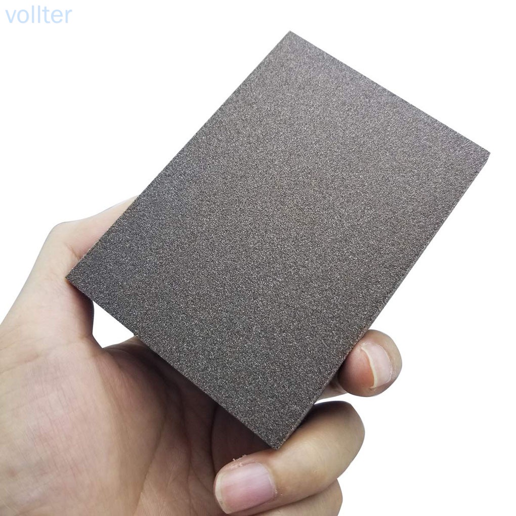 Set 6 đá bọt biển mài kim loại/ gỗ khô/ ướt giúp chà nhám và đánh bóng