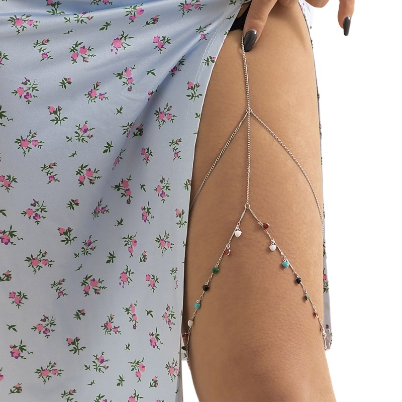 Dây Tua Rua Đeo Đùi Hóa Trang Phong Cách Gothic Quyến Rũ Cho Nữ