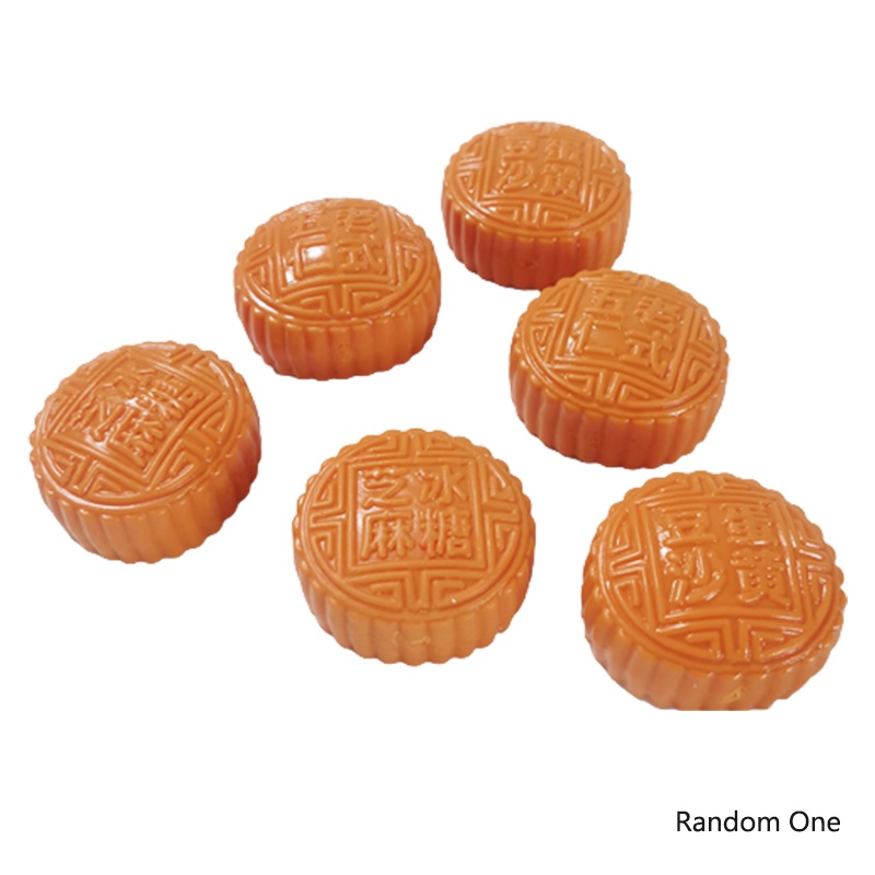 Mid-Autumn Festival Simulation Mooncake Decompression Vent Flour Ball Kids Toy random 1pcs