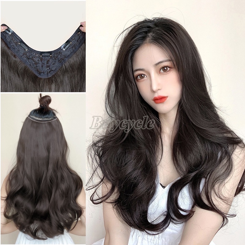 Tóc Giả Nối Dài Kiểu Kẹp 4 Cái Thời Trang