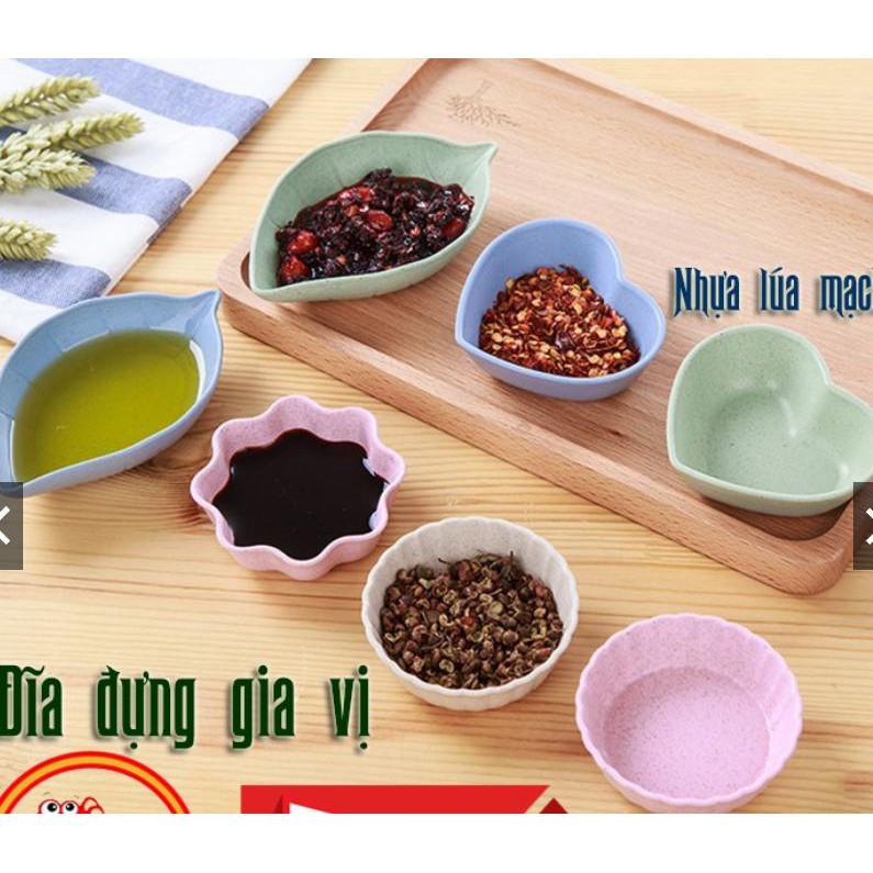 Bát đựng gia vị chấm nhiều hình