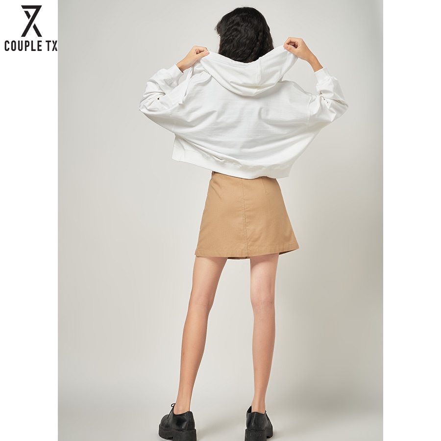 Áo khoác croptop nữ Couple TX dáng oversize rộng rãi cá tính WOK 2013
