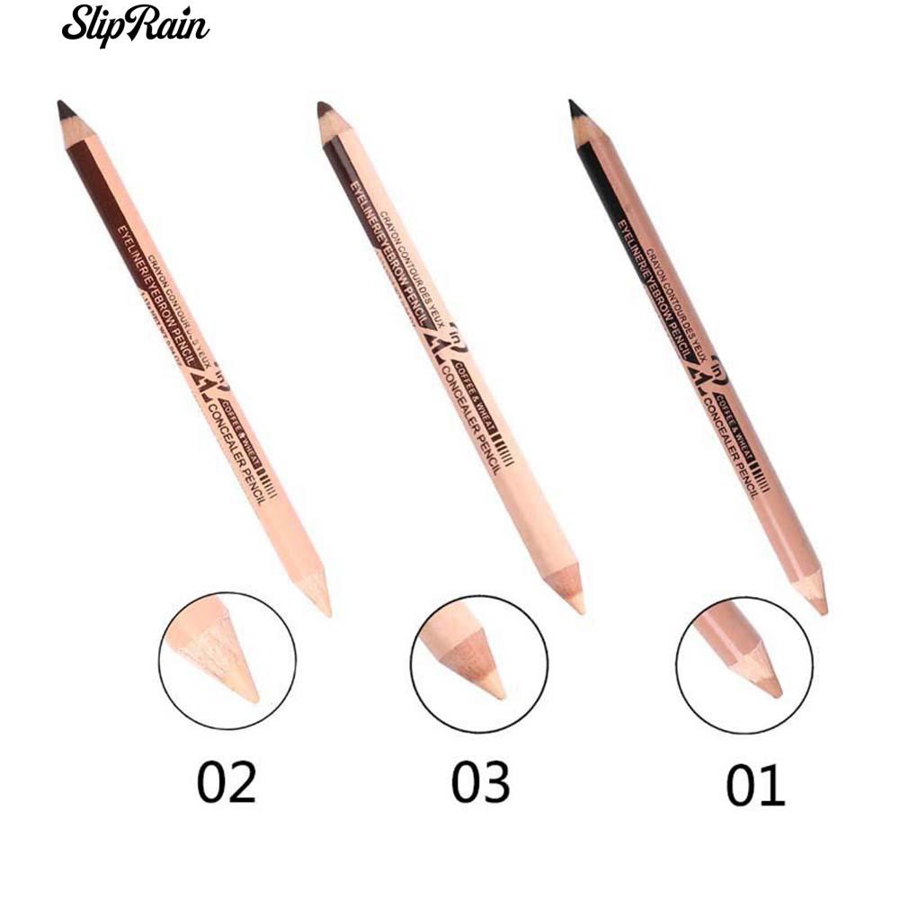 [Hàng mới về] Bút chì kẻ viền mắt thiết kế hai đầu tiện dụng | BigBuy360 - bigbuy360.vn