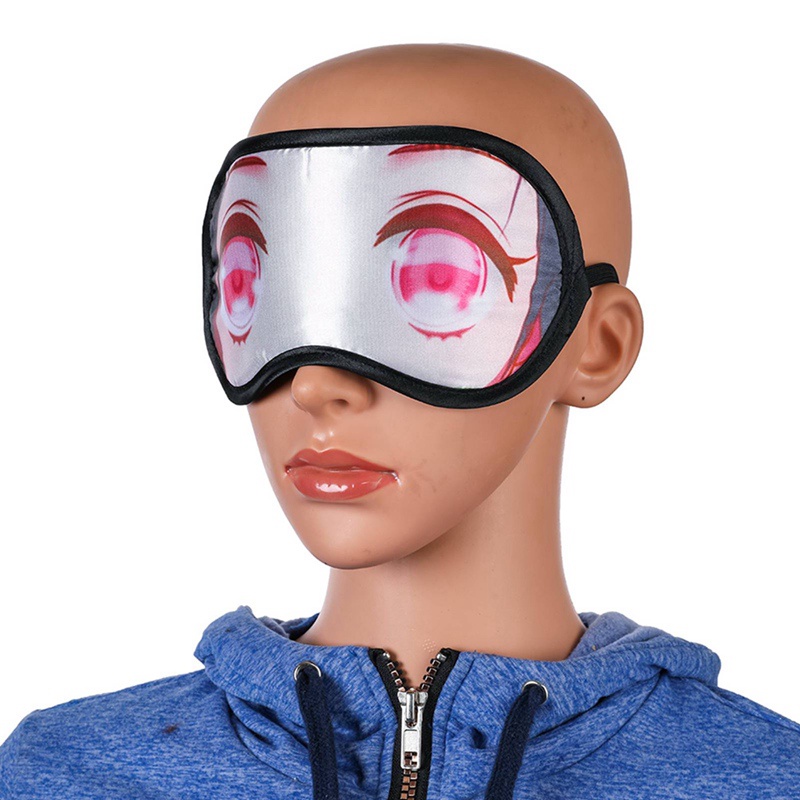 Miếng Bịt Mắt Ngủ Mềm Mại Hình Anime Demon Slayer Dành Cho Đi Du Lịch Và Ngủ Trưa