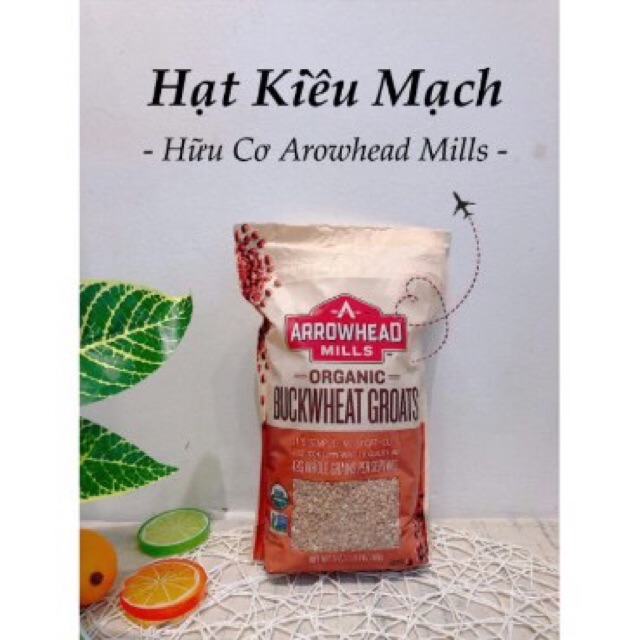 Hạt kiều mạch hữu cơ Arowhead Mills ( 100gr)