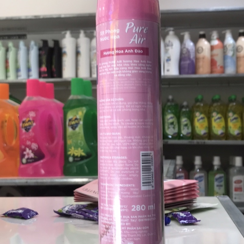 Nước hoa xịt phòng Pure Air