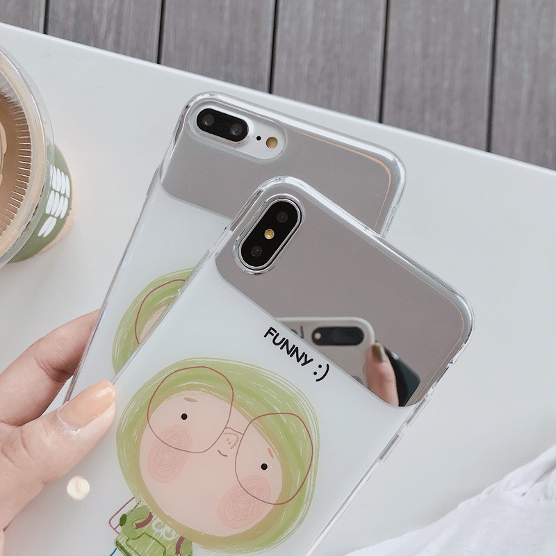 [XẢ KHO BÁN GIÁ GỐC] ỐP IPHONE Ở đâu rẻ hơn? ỐP CÓ TRÁNG GƯƠNG GIÁ HẠT DẺ