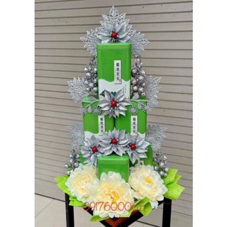 sét trang trí cháp hoa quả bánh kẹo giỏ quà tết