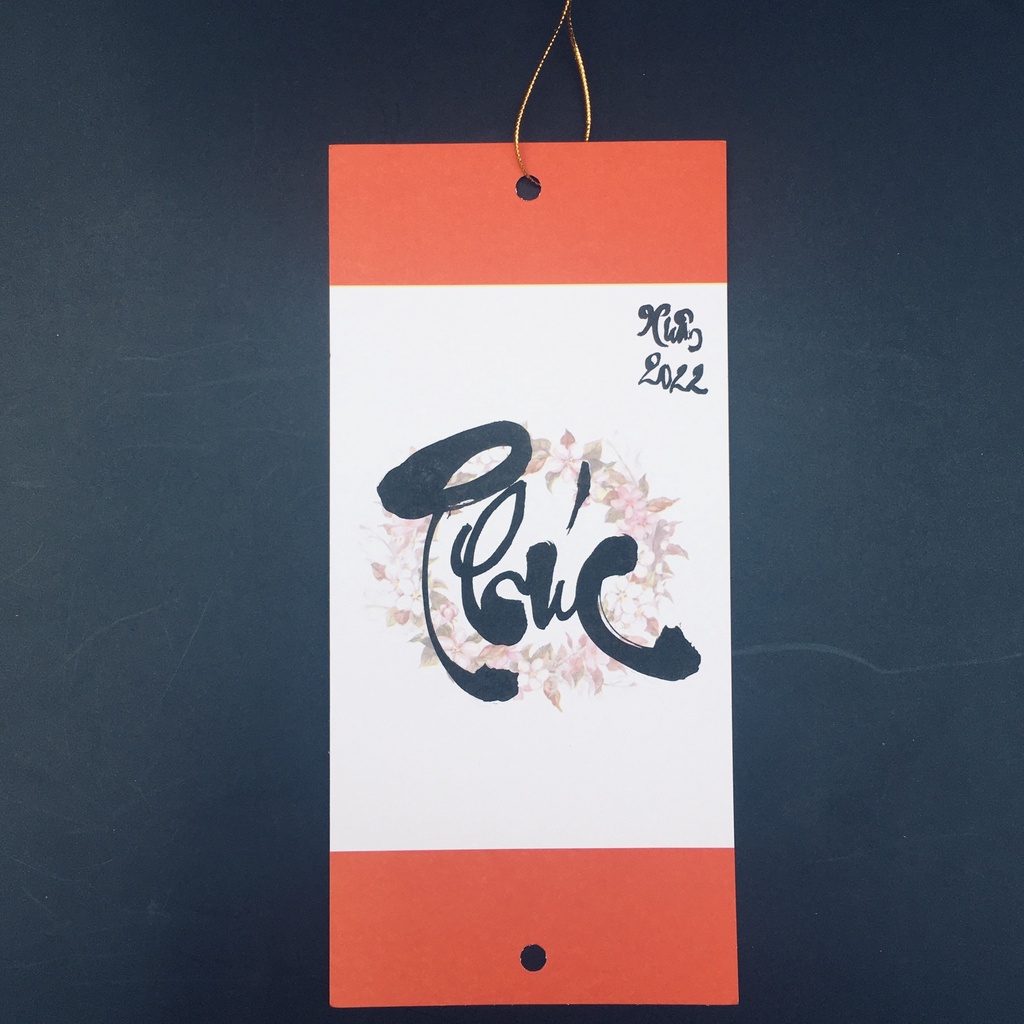 Chữ thư pháp tết bình an, thư pháp Việt chữ Phúc - Lộc - Thọ, thư pháp theo tên chất liệu đẹp, mẫu mã đa dạng