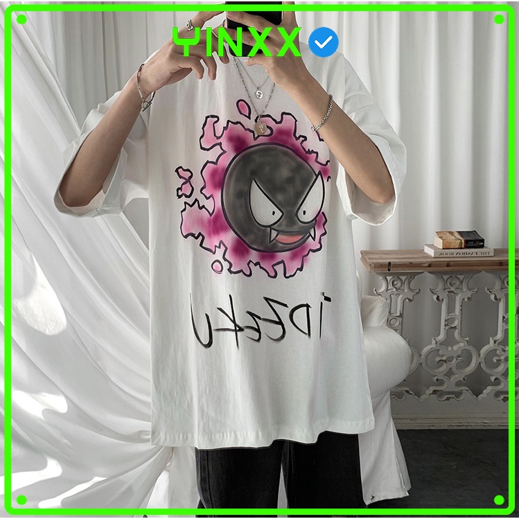 Áo thun form rộng unisex Yinxx, áo phông tay lỡ ATL42