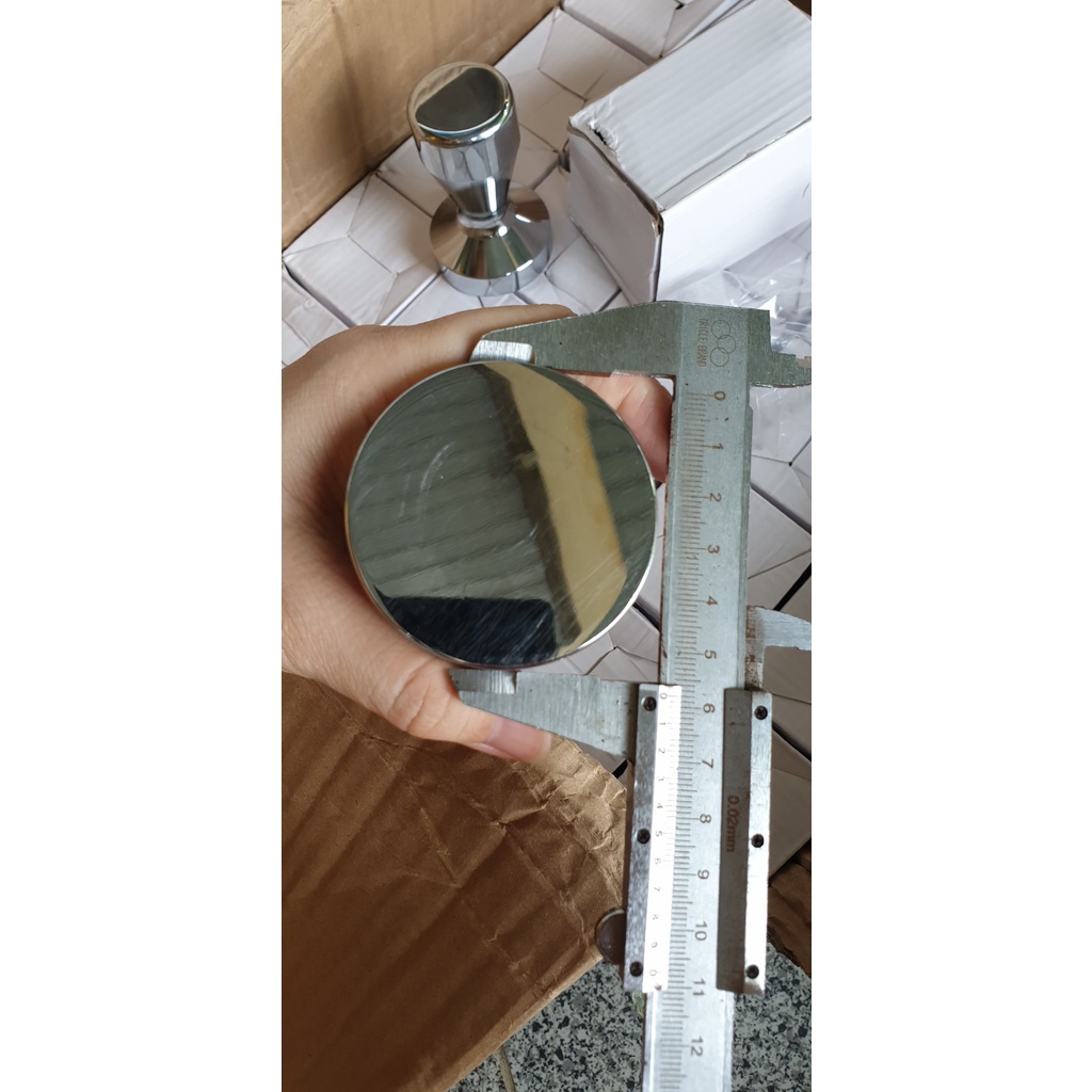 [HCM] Tamper cho máy pha cafe Espresso Inox, tay nén cho máy pha cà phê chuyên dụng 51/53/58mm - Giá tốt Shopee 2023