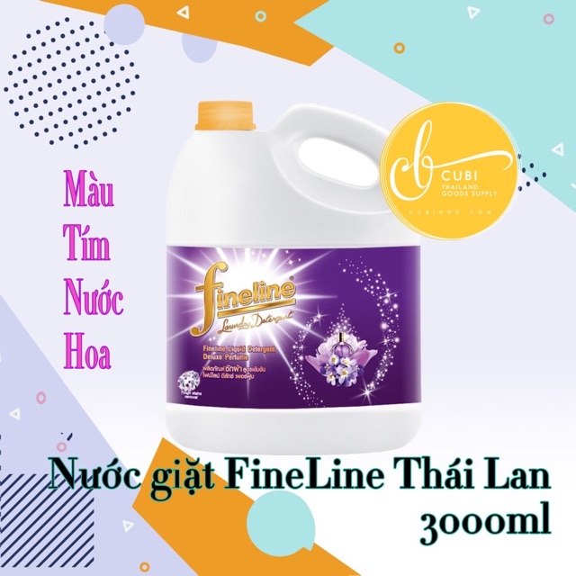 Nuoc giat fineline 3000 ml thai land - ảnh sản phẩm 2