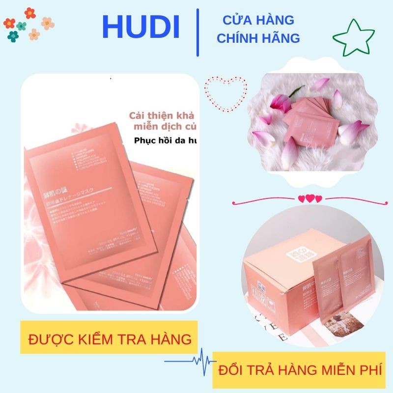 Mặt Nạ Nhau Thai Cừu [Hudi] Mặt Nạ Tế Bào Gốc - Mask Cuống Rốn Nhật Bản ! !