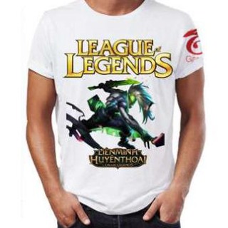 Áo thun Liên minh huyền thoại 3D Ekko Skin Siêu Phẩm Chữ Vàng