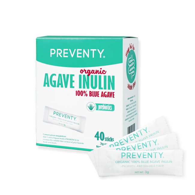 Men Vi Sinh Cung Cấp Chất Xơ Hỗ Trợ Tiêu Hóa Hanamai Preventy Agave INULIN (Hộp 40 gói) GomiMall