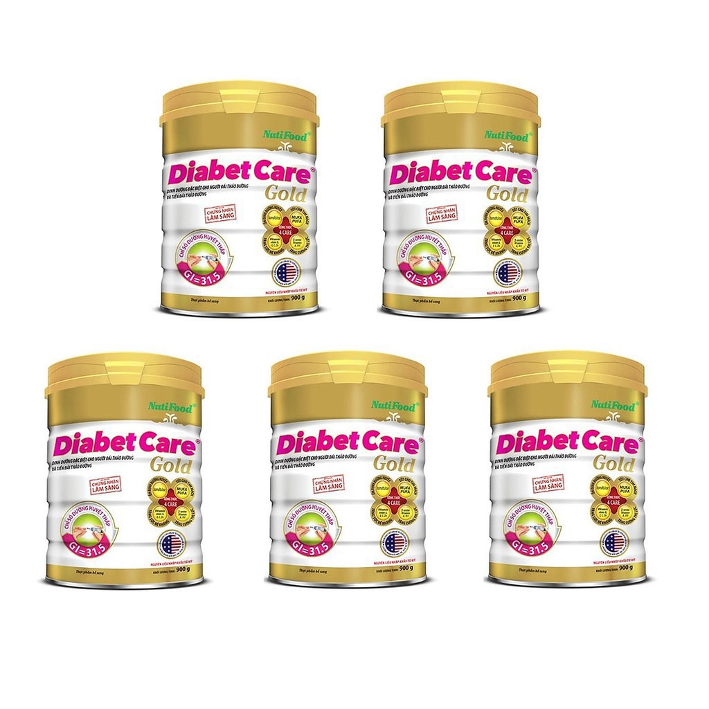 Sữa bột Nuti Diabetcare Gold 900g