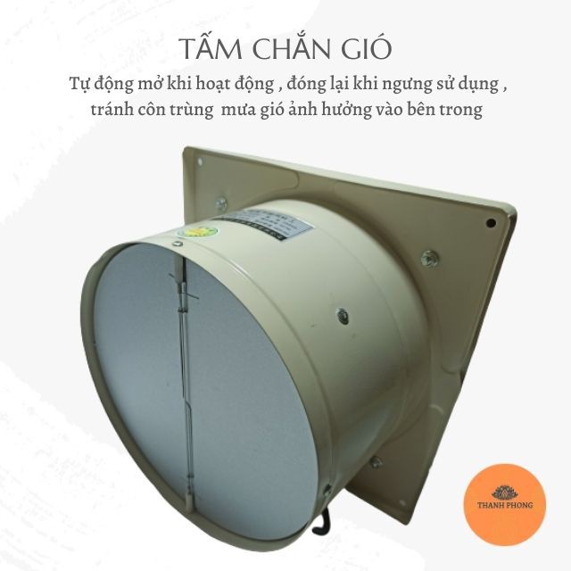 [Độ Bền Cao] Quạt Thông Gió Hút Mùi Nối Ống Thông Khí Phi 150 200 250 300