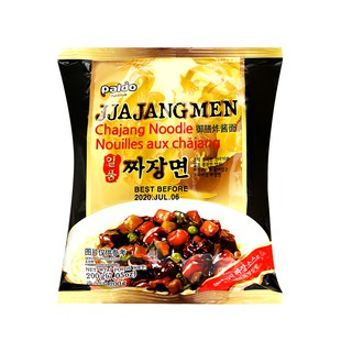 4 GÓI Mì trộn Paldo Jjajangmen vị tương đen gói 200g