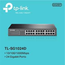 Bộ Chia Mạng 24 Cổng Gigabit TP-Link TL-SG1024D - Switch 24 Port Hộp Kim Loại Hàng Chính Hãng- Bảo Hành 24 Tháng