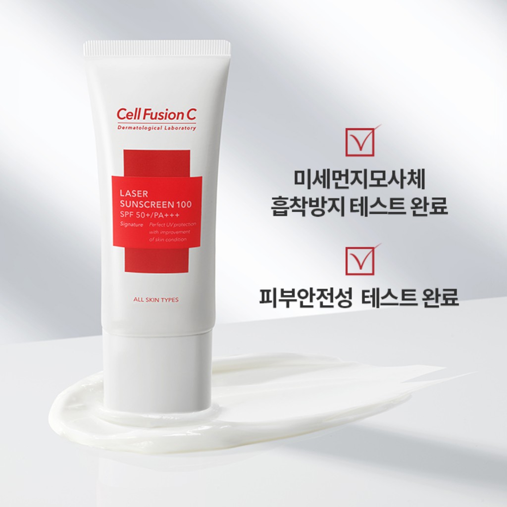 Set Kem Chống Nắng Cell Fusion C Sunscreen 100 SPF 50+ PA+++ 35ml x2