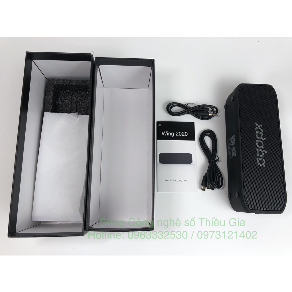 Loa Bluetooth Xdobo Wing 2020 TWS 20W Siêu Trầm chống nước IPX7