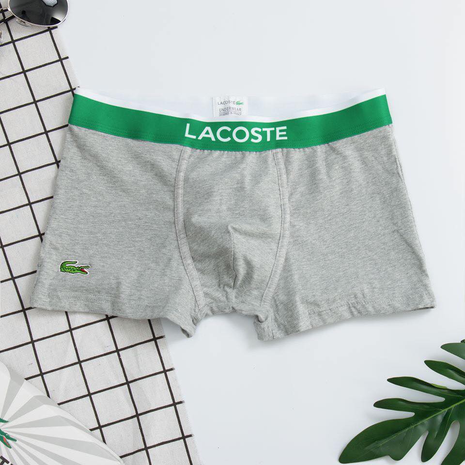 Hộp 5 quần lót nam boxer thương hiệu cá sấu cao cấp