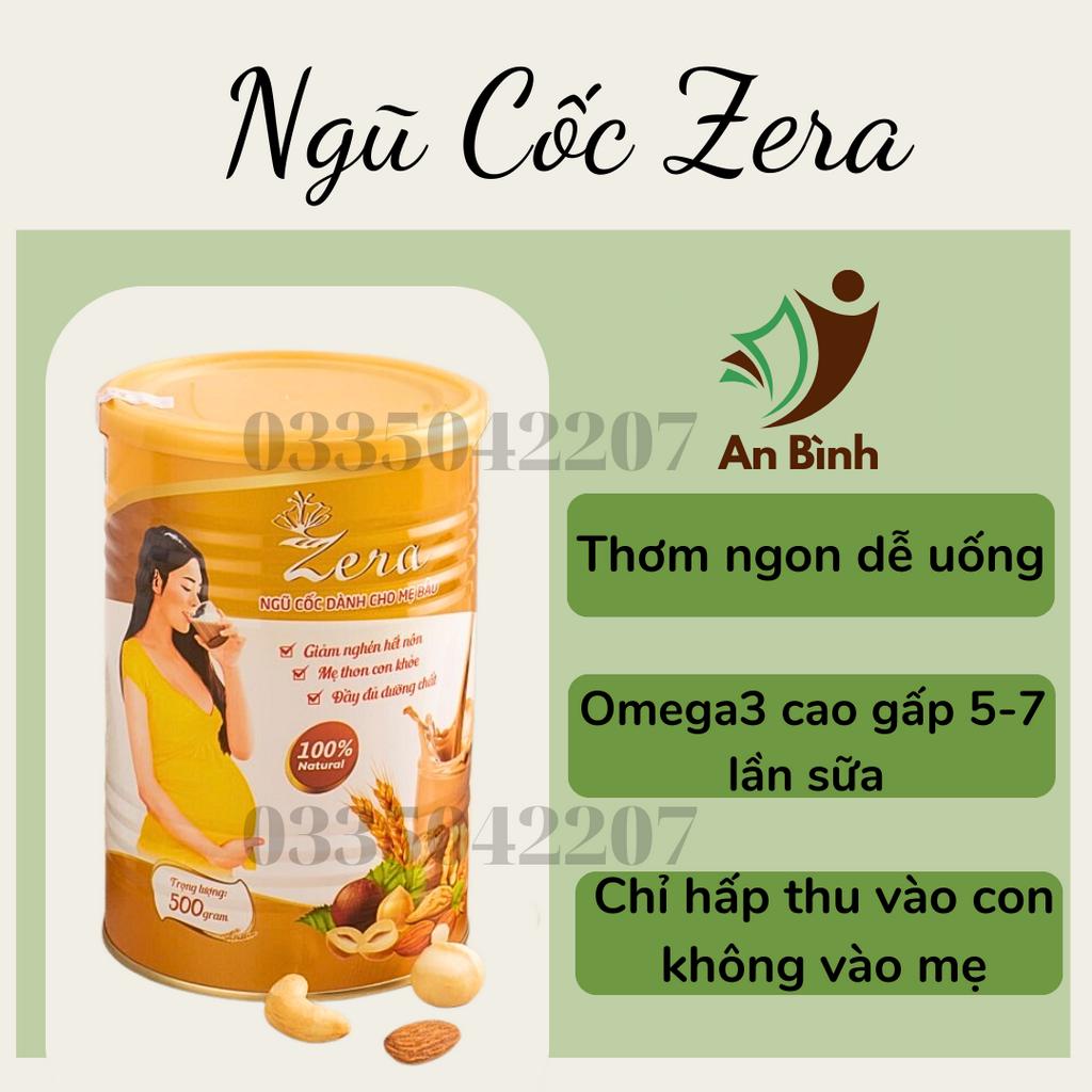 ( Tặng Quà) Bột Ngũ Cốc Lợi Sữa Từ 15 Loại Hạt ZERA Giúp Giảm NGhén - Hết Nôn