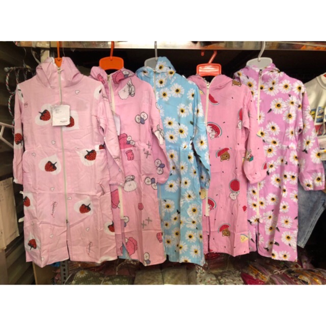 Áo choàng lanh 7-12tuổi