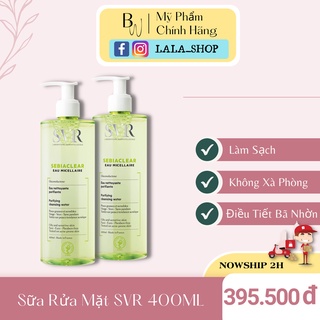 Sữa rửa mặt svr sebiaclear gel moussant 400ml