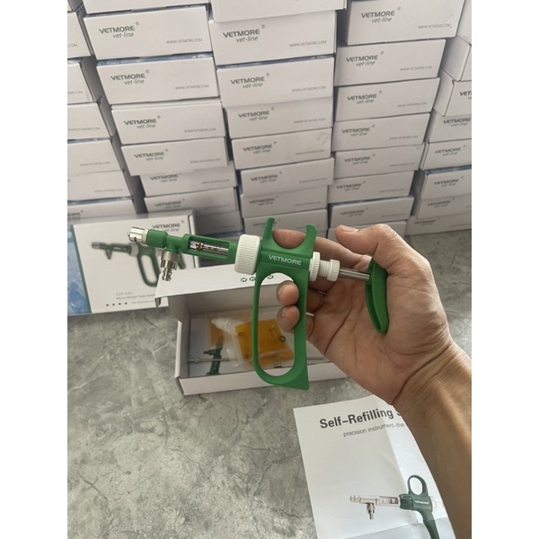 XI LANH TỰ ĐỘNG VETMORE ĐỨC 0.5ML VÀ 2ML CHẤT LƯỢNG CAO- xi lanh tiêm gia cầm