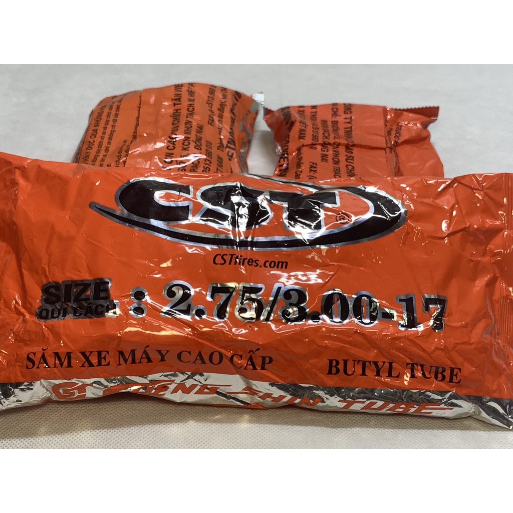 Ruột Chengshin 225, 250 và 275-17 dùng cho vỏ 225/250/275, 70/90/17 và 80/90/17
