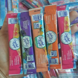 1 gói Crystal light pha nước vị trái cây Keto, Das