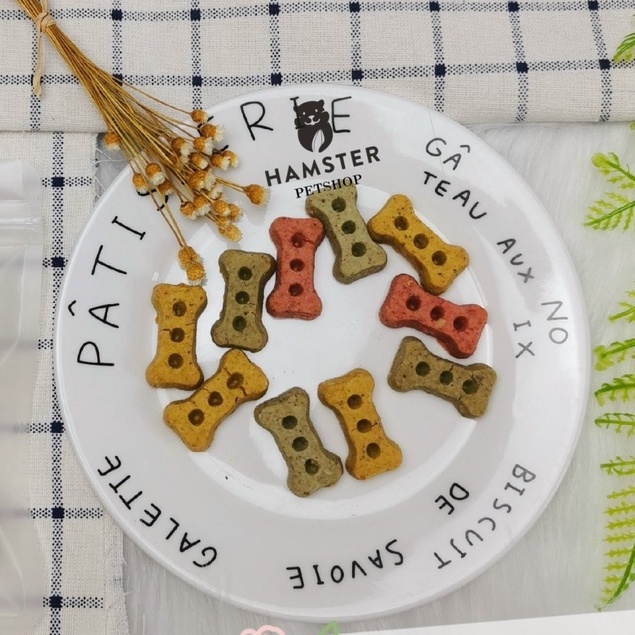 Bánh ngũ cốc hamster , sóc , chuột đồng, bọ ú túi 40g