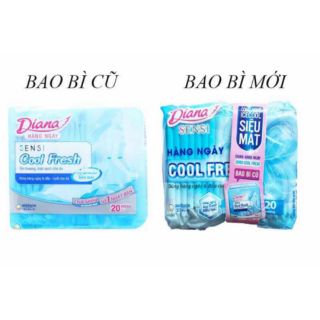 (Tách km) Diana Sensi Cool hàng ngày 20 miếng