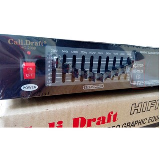 Lọc tiếng Equalizer CaliDraft HC 2009 + Tặng cable AV