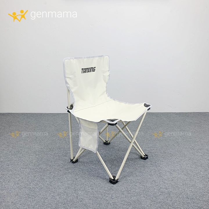 Ghế ngồi câu cá, cắm trại, dã ngoại, du lịch gấp gọn có tựa lưng, ghế xếp thư giãn