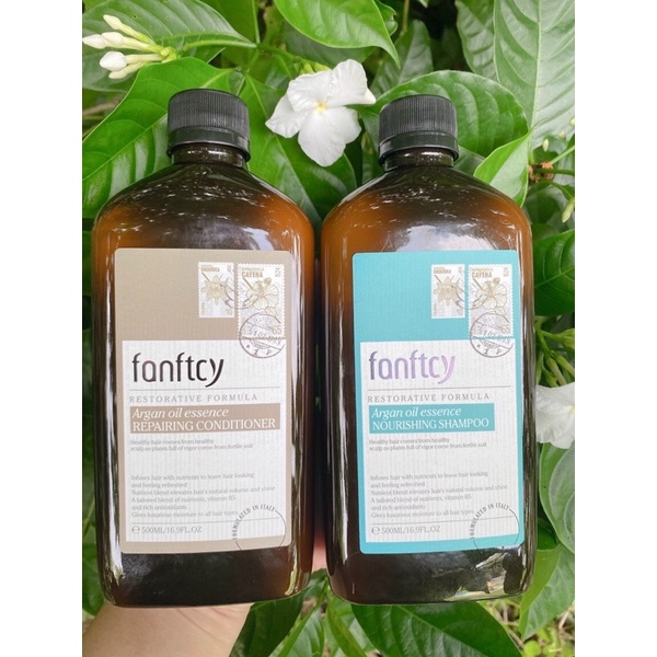 Dầu gội xả Fanftcy phục hồi hư tổn, hương thơm nước hoa cao cấp 500ml
