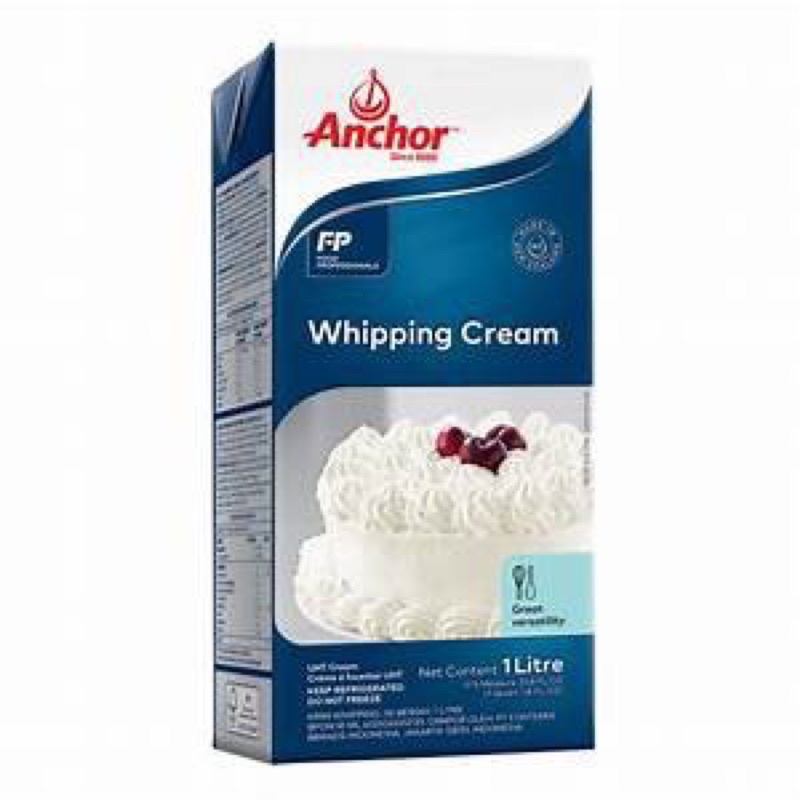 Kem Whipping cream Anchor 1lit