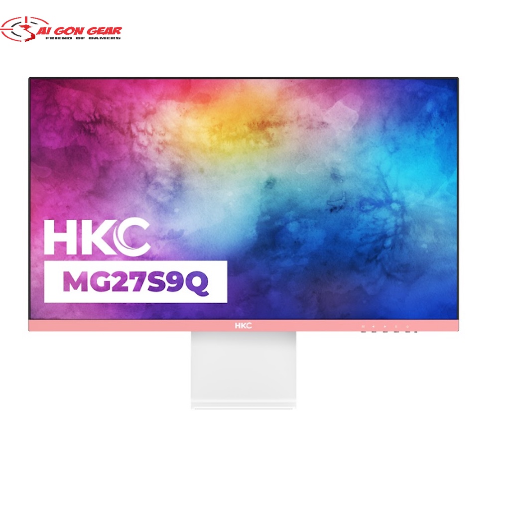 Màn hình HKC MG27S9Q 27" IPS 2K 144Hz màu hồng