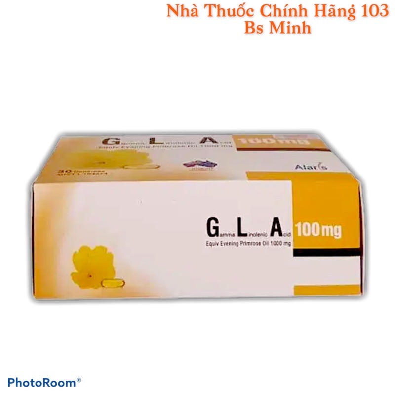 Tinh dầu hoa anh thảo GLA 100mg Cân bằng nội nội tiết tố nữ hàng chính hãng của Úc Gamma Linolenic Acid