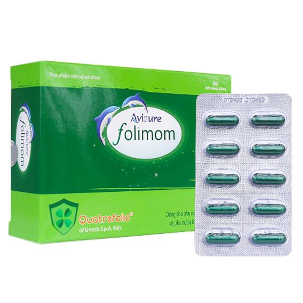 Folimom Avisure -Bổ sung Myo-inositol và các dưỡng chất cho phụ nữ trong giai đoạn trước khi mang thai và đang mang thai