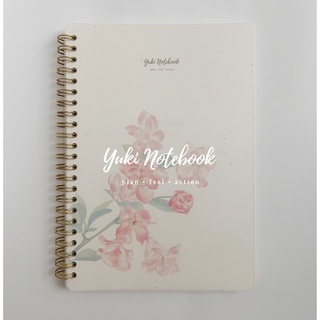 Sổ tay quản lý chi tiêu A5 128 trang Yuki Notebook