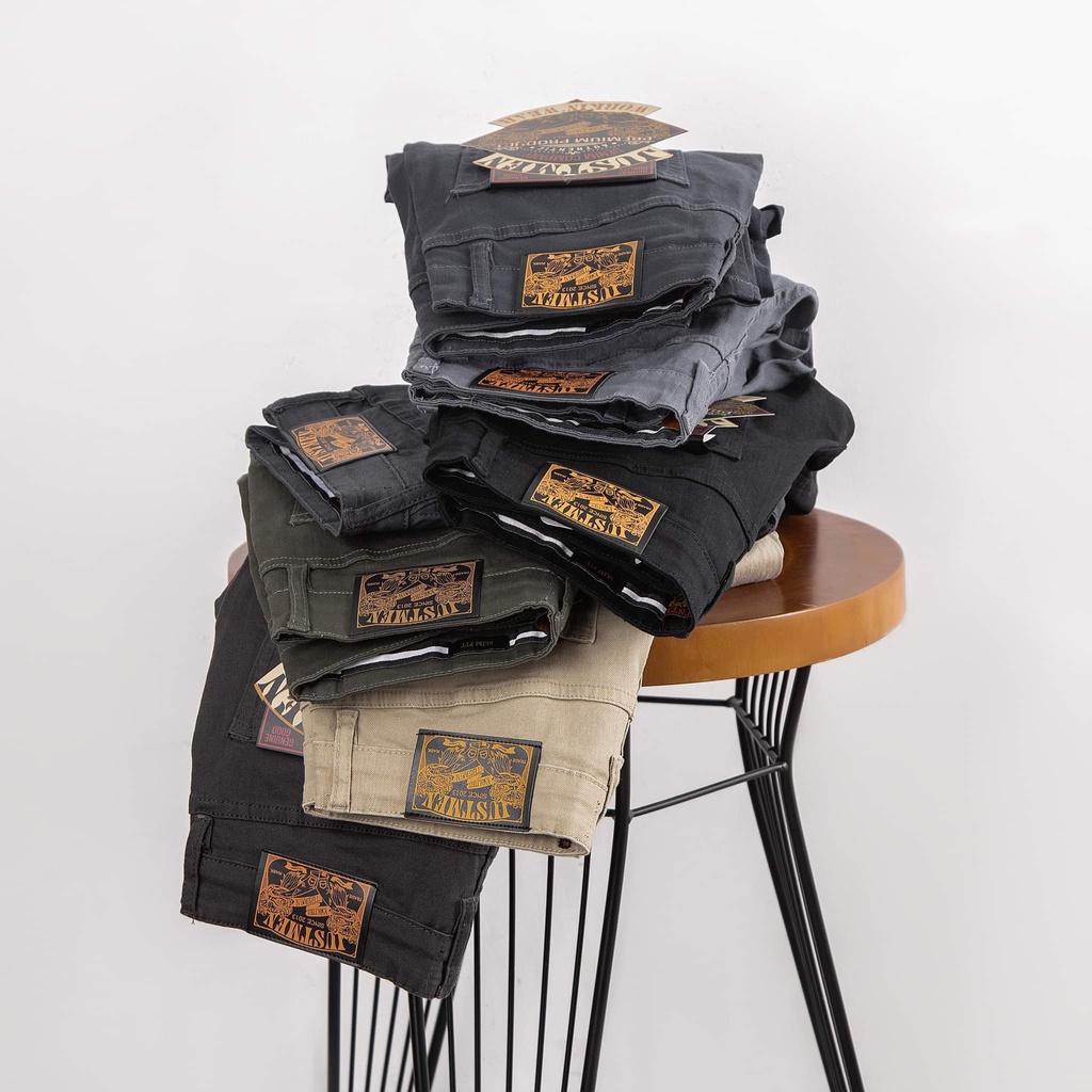 Quần kaki Jean - Chất co dãn nhẹ, trẻ trung