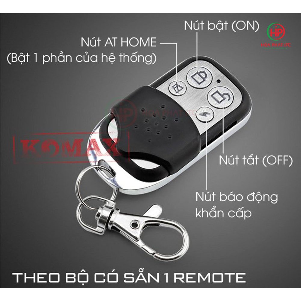 Bộ chống trộm trung tâm Komax KM-T80