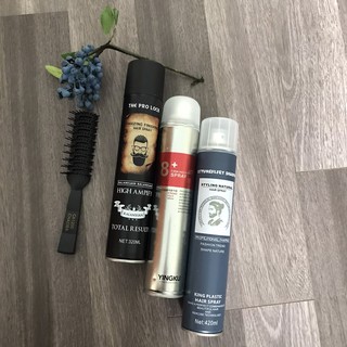 Combo 3 Gôm XỊt Tóc Buttrefly Shadow+ THE PRO LOCK+8+ Spray